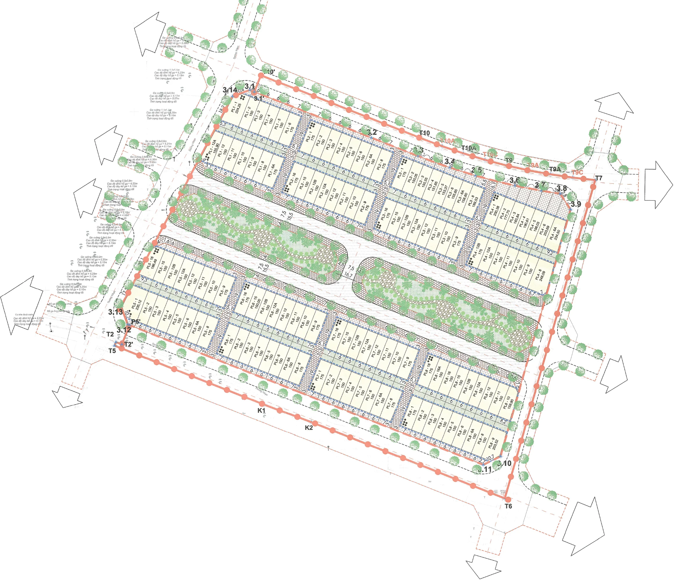 TỔNG MẶT BẰNG TIỆN ÍCH