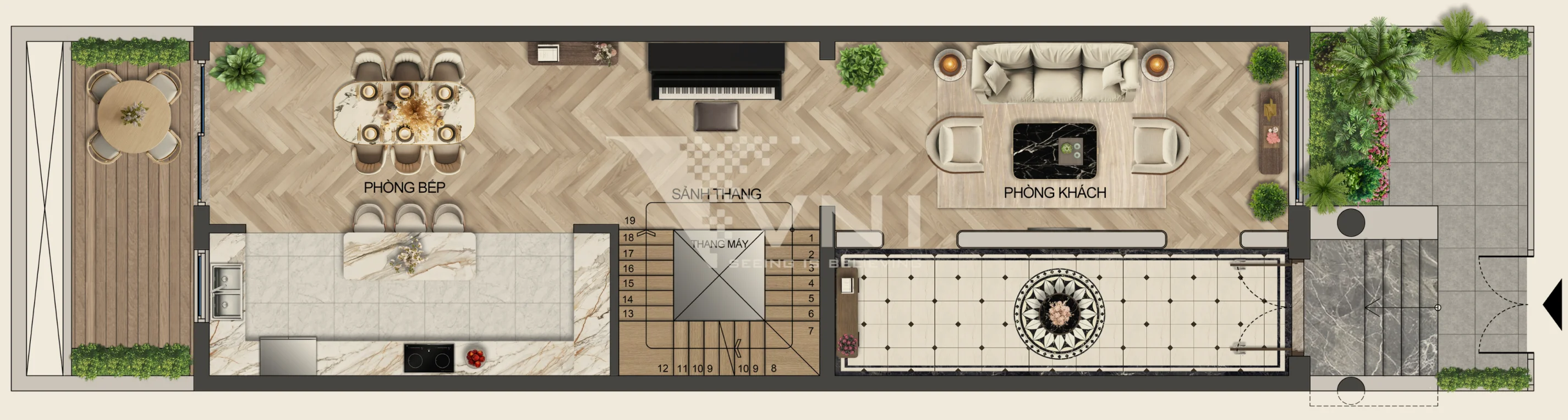 MẶT BẰNG ĐIỂN HÌNH